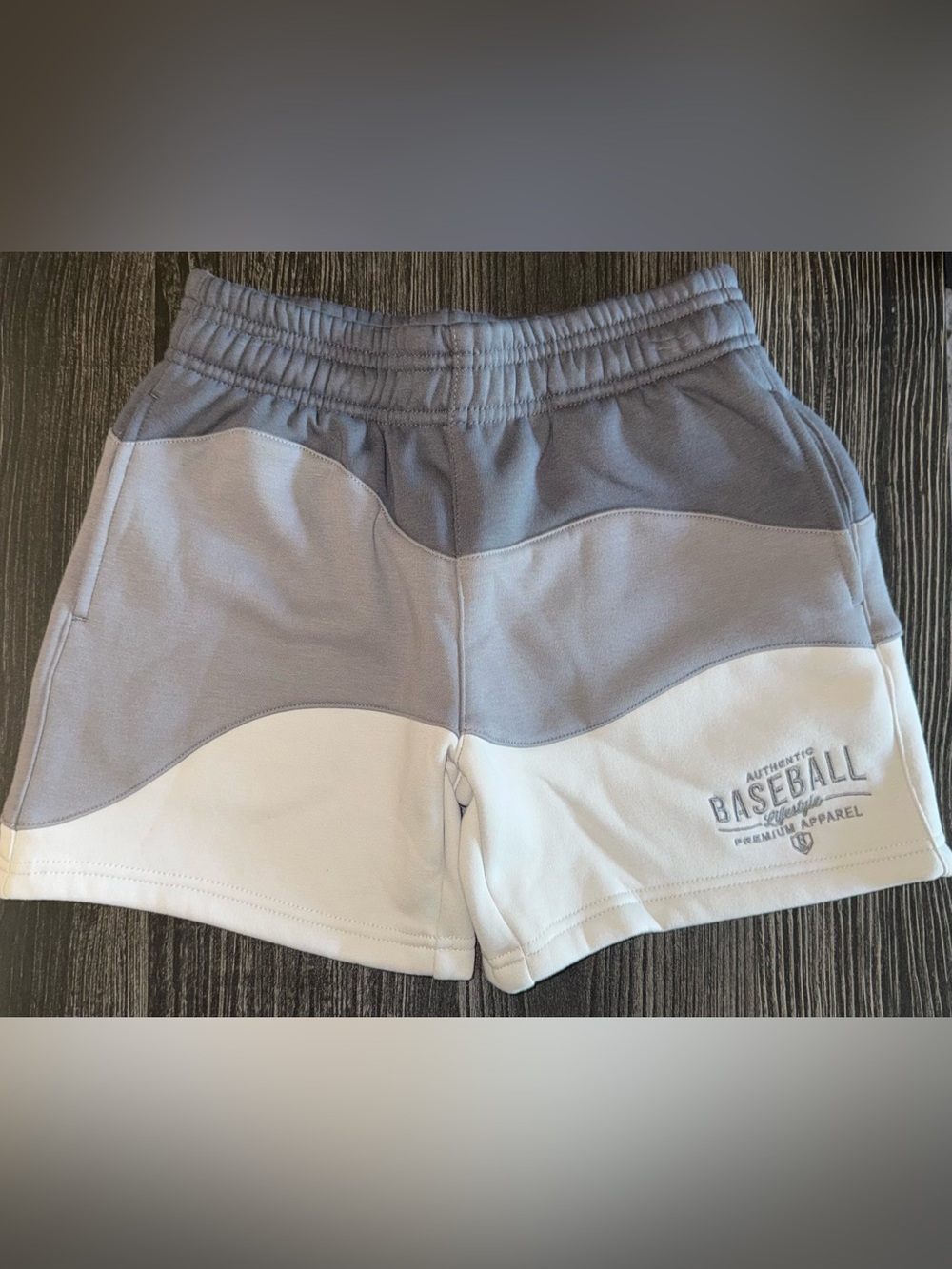 Baseball Lifestyle 101 Wave Sweatshorts - Cool Gray